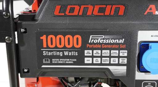 Изображение для Генератор Loncin LC10000D-AS, 3-х фазный (с мощностью без ограничений при 1-но и 3-х фазном режиме)