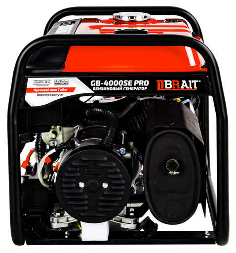 Изображение для Генератор бензиновый Brait GB-4000SE PRO (3.5 кВт, электростартер, возможность автозапуска, пусковой ток  7 кВт)