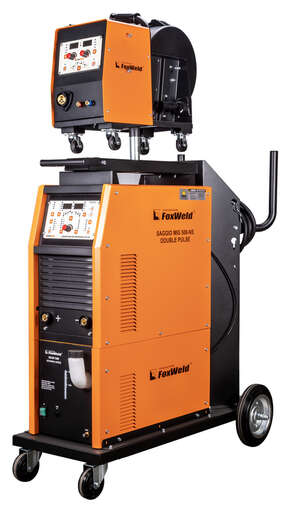 Изображение для Сварочный полуавтомат SAGGIO MIG 500-NS DOUBLE PULSE (пр-во FoxWeld/КНР) (MIG/MAG, MMA, MIG Pulse, Double Pulse)