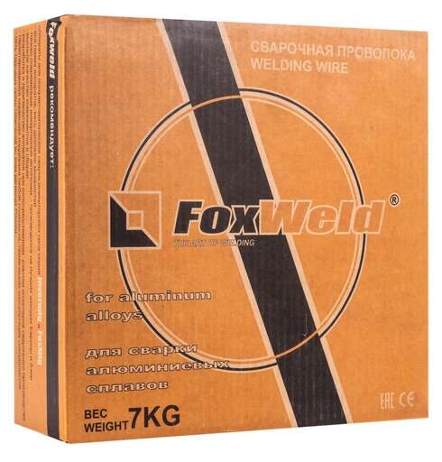 Изображение для Сварочная проволока алюминиевая Foxweld AL SI 5 (7 кг, 1 мм)