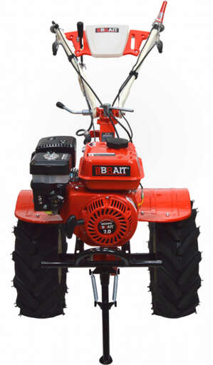 Изображение для Мотоблок  бензиновый Brait BR-105PPRO Ш (7 лс, 3 вперед/1 назад, понижайка, широкое колесо, панель)