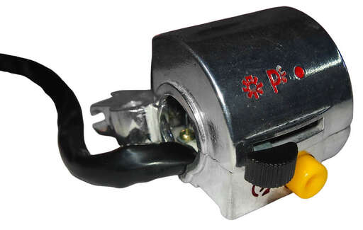 Изображение для Переключатель Дельта, Zodiak, левый+правый , серебристый с проводом