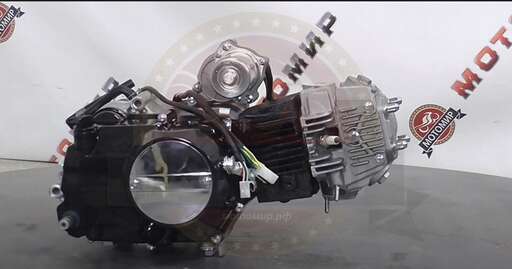 Изображение для Двигатель 4т. 125 см3 (С125) АЛЬФА 4МКПП по кругу, педаль Юп ВАНЧАНГ (марк 49)