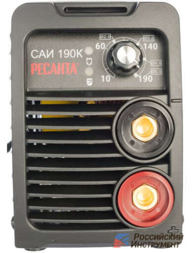 Изображение для Сварочный инверторный аппарат Ресанта САИ 190К (компакт) 