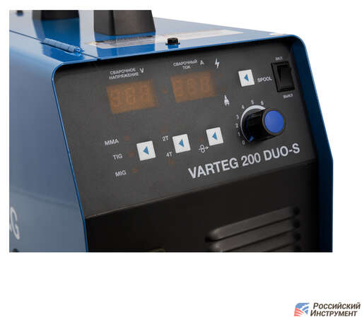 Изображение для Сварочный полуавтомат Foxweld Varteg 200 DUO-S (синергетическое управление, MMA/MIG-MAG/TIG LIFT)