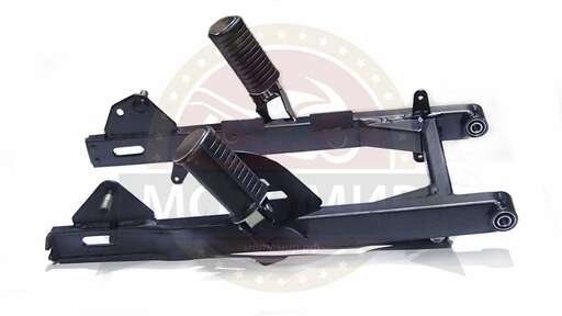 Изображение для Вилка маятника задняя Racer RC50 Alpha, Дельта в сборе с подножками