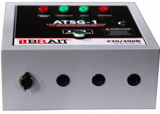 Изображение для Блок автоматики, Brait ATSG -1 (10/43,5кВт/А, 230/400Вт, ток контактора 25А, BR11000VE2,BR13000VE2) 