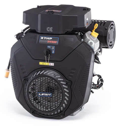 Изображение для Двигатель Lifan LF2V90F 20А (37 лс, 25 мм, электростартер, катушка 20А, механическая заслонка)