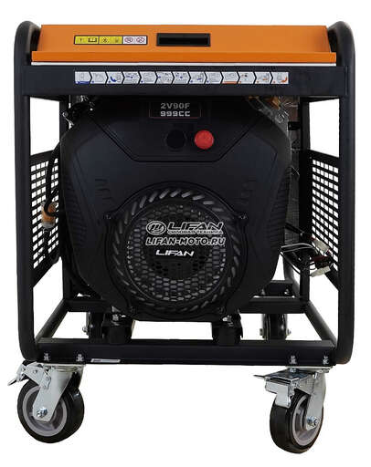 Изображение для Генератор бензиновый Lifan 20000E3А (19 кВт, электростартер, возможность автозапуска, 380В)