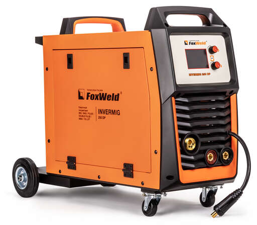 Изображение для Сварочный полуавтомат Foxweld INVERMIG 250 DP (MIG-MAG/TIG LIFT/ MMA, 220В)