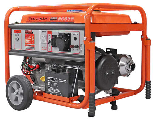 Изображение для Генератор бензиновый COVENANТ GG10000E (8,3 кВт, электростартер)