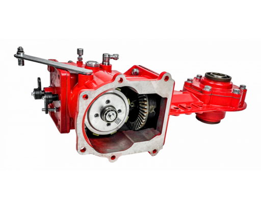 Изображение для Редуктор в сборе для мотоблока BR-135S (с коробкой передач, 4 скорости)