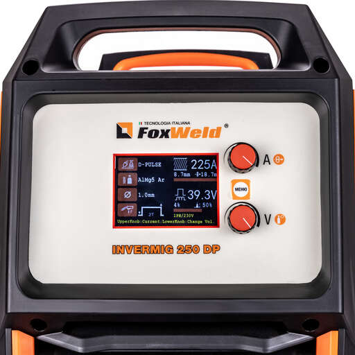 Изображение для Сварочный полуавтомат Foxweld INVERMIG 250 DP (MIG-MAG/TIG LIFT/ MMA, 220В)