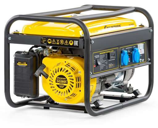 Изображение для Бензиновый генератор CHAMPION GG2801 (3 кВт)