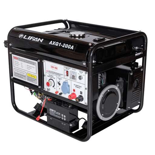 Изображение для Генератор - Электросварочный аппарат Lifan AXQ1-200A (4.5 кВт)