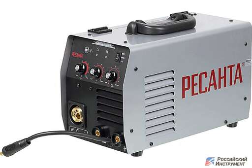 Изображение для Сварочный полуавтомат Ресанта САИПА-190 МФ (MMA/MIG-MAG/TIG LIFT)