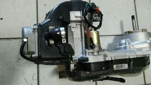 Изображение для Двигатель скутер четырехтактный GY6-80, 150QMF,  70 см3, ВАНЧАНГ (марк 49),  длинный 12", 70 см3