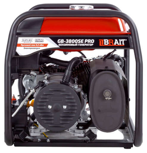 Изображение для Генератор бензиновый Brait GB-3800SE PRO (3.1 кВт, электростартер, возможность автозапуска, пусковой ток 6.2 кВт)
