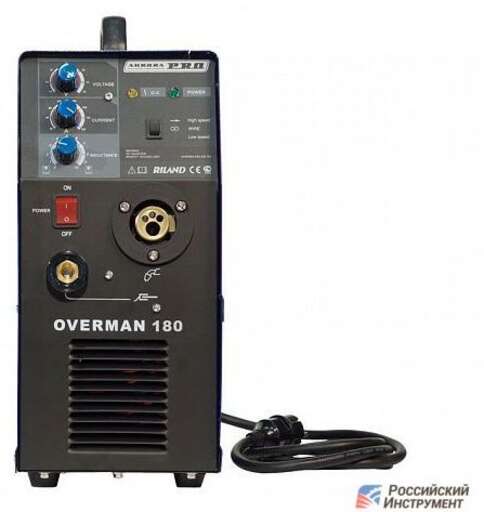 Изображение для Сварочный полуавтомат Aurora PRO OVERMAN 180 Mosfet (MIG-MAG)