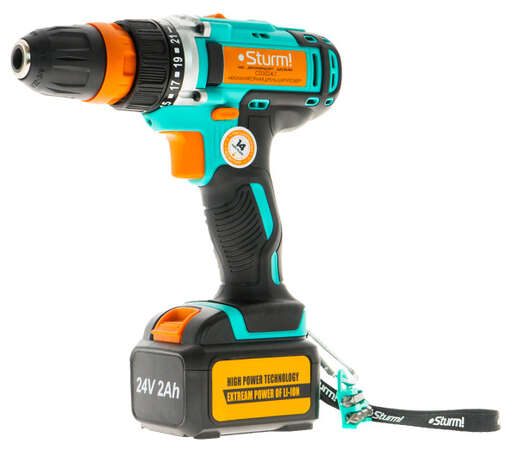 Изображение для Аккумуляторный шуруповерт Sturm! CD3224LT