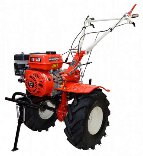Изображение для Мотоблок  бензиновый Brait BR-105WPRO (7 лс, понижающая скорость, широкие колеса)