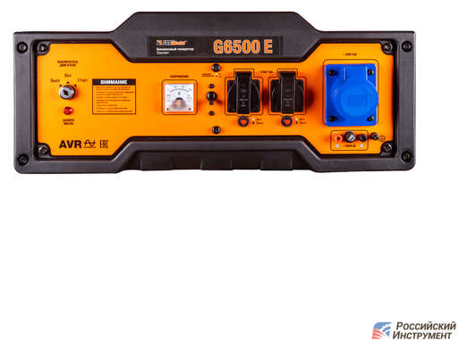 Изображение для Бензиновый генератор Foxweld STANDART G6500 E (5.2 кВт, электростартер)