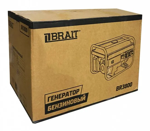 Изображение для Бензиновый генератор Brait BR-3800AL (3.2 кВт)