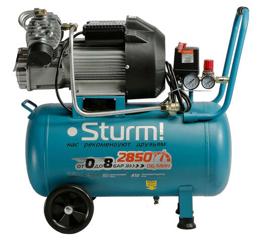 Изображение для Компрессор масляный Sturm! AC93250 (2.4 кВт)