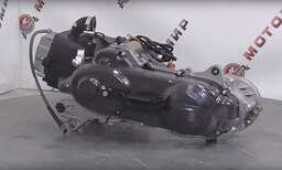 Изображение для Двигатель скутер четырехтактный GY6-80, 150QMF,  70 см3, ВАНЧАНГ (марк 49),  длинный 12", 70 см3