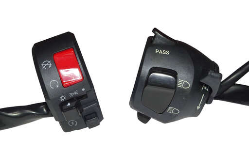 Изображение для Переключатель HIRO 250 левый+правый (T76H040102A00100+T76H040101A00100)