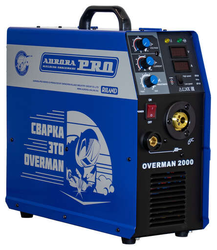 Изображение для Инверторный сварочный полуавтомат AuroraPRO OVERMAN 2000