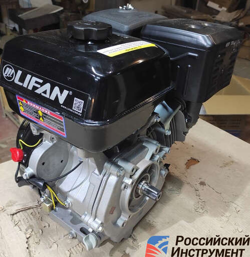 Изображение для Двигатель Lifan 177F (9 лс, под шлицы, разболтовка под редуктор 90х90)