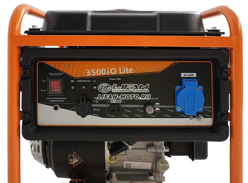 Изображение для Генератор Lifan 3500IO Lite (3 кВт)