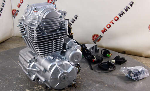 Изображение для Двигатель 4т. 250 см3 172FMМ (-5)  ZONGSHEN (PR250) (баланс вал.) 6МКПП, только эл. стартер