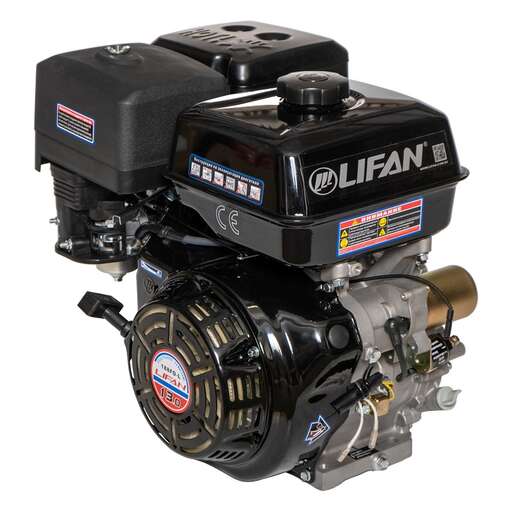 Изображение для Двигатель Lifan 188FD-L 18А (13 лс, 25 мм, электростартер, шестеренчатый редуктор, катушка освещения 18А)
