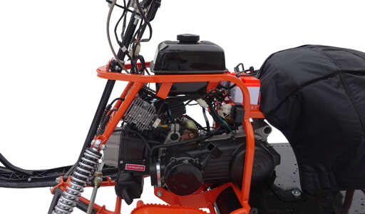 Изображение для Мотобуксировщик Ижтехмаш компактный ЛИДЕР-СИГМА-4 (двигатель Динго 180 см3, гусеница 380х2878, электростартер, фара, чека, аккумулятор, фаркоп, чехол)