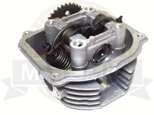 Изображение для Головка цилиндра 4х такт. в сборе GY6-125 см3 52,4 мм 152QMI с распредвалом (ГБЦ)