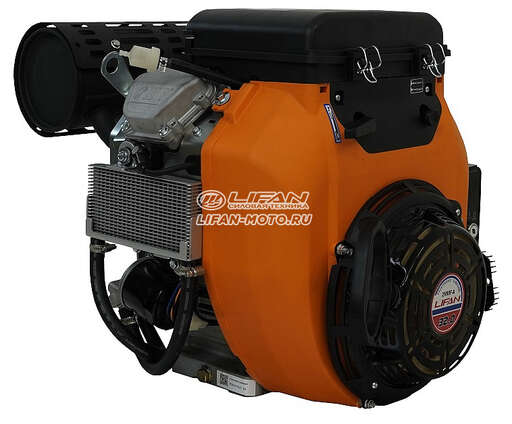 Изображение для Двигатель Lifan LF2V80F-А (X2) D25 20A (32 лс, электростартер)