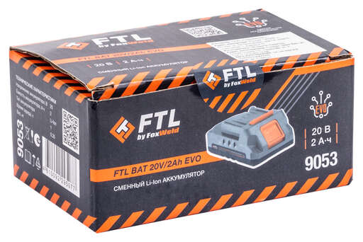 Изображение для Сменный Li-Ion АКБ FTL BAT 20V/2Ah EVO