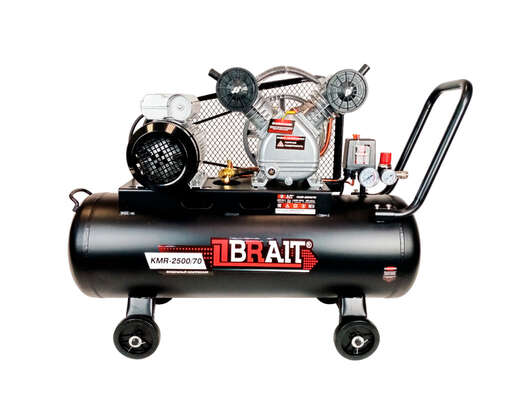 Изображение для Компрессор воздушный BRAIT KMR-2500/70  (2.5кВт, ременной)