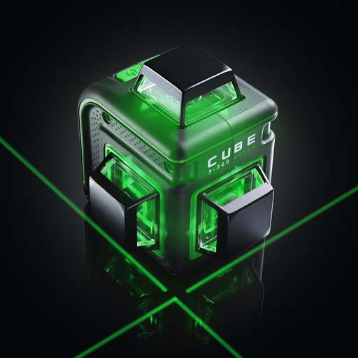 Изображение для Лазерный уровень ADA CUBE 3-360 GREEN PROFESSIONAL EDITION