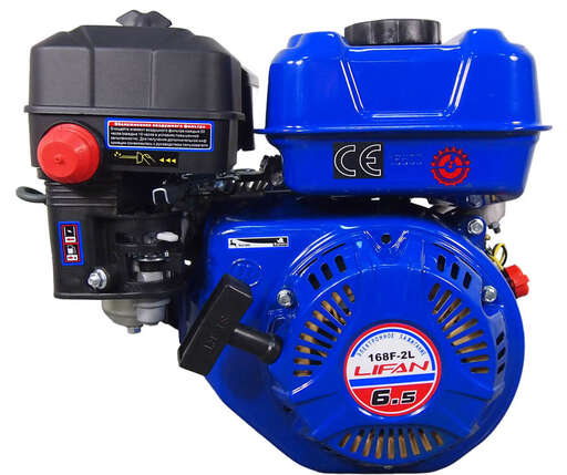 Изображение для Двигатель Lifan 168F-2L (6.5 лс, шестеренчатый редуктор 1:2)