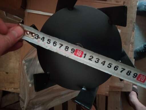 Изображение для Насадка-пропольник для бензотриммера (26 мм, 9 шлицов)