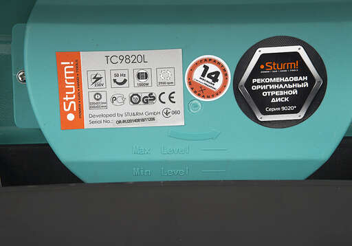 Изображение для Плиткорезный станок Sturm! TC9820L (1 кВт)