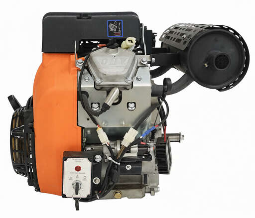 Изображение для Двигатель Lifan 2V80F-A EFI (LF2V80F-P) (31 лс, электростартер, катушка 20А, инжектор, электронная заслонка, 25 мм