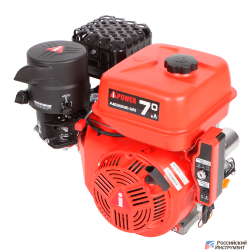 Изображение для Двигатель A-IPOWER AE390E-25 (13 лс, Ø 25 мм, электростартер)