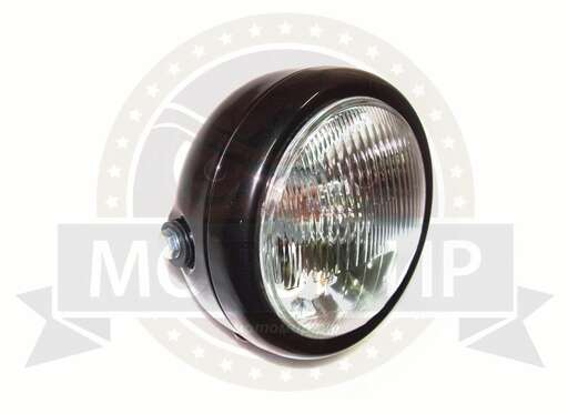 Изображение для Фара Альфа, FLASH круглая (черная) (НАБОР)