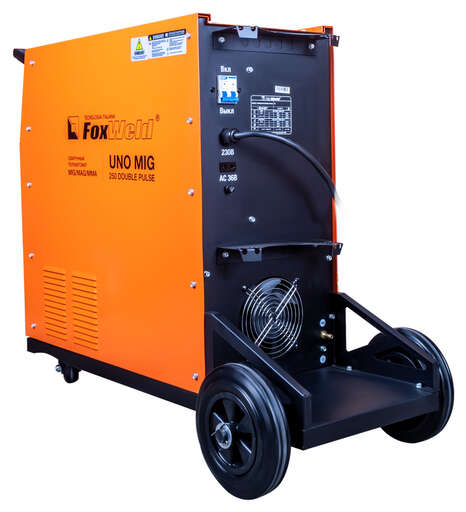 Изображение для Сварочный полуавтомат Foxweld UNO MIG 250 DOUBLE PULSE (MMA/MIG-MAG, Pulse, Double Pulse)