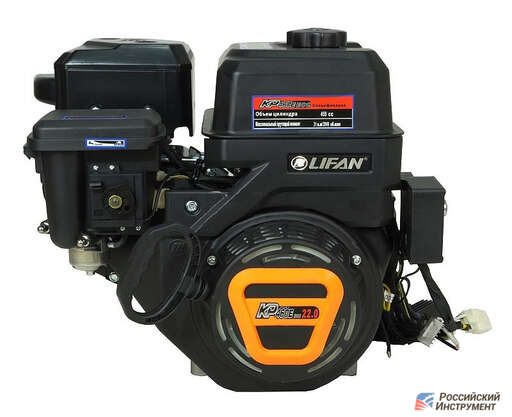 Изображение для Двигатель Lifan KP460E-R ECC 18А (22 лс, автоматическое сцепление, электростартер, катушка освещения 18А)