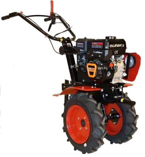 Изображение для Мотоблок ОКА МБ1Д2М13 Lifan (8 лсременной, колеса 4X10, ск.2пер./2наз.) (на тросах))